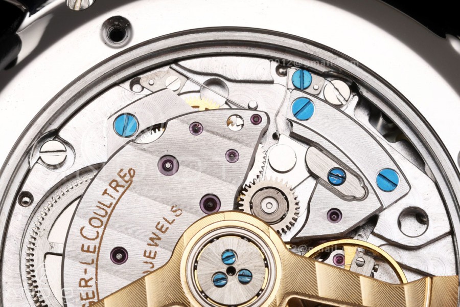 Master Ultra Thin Moon SS RZF 1:1 Best Edition Silver Dial on Black Leather Strap SA925 Super Clone