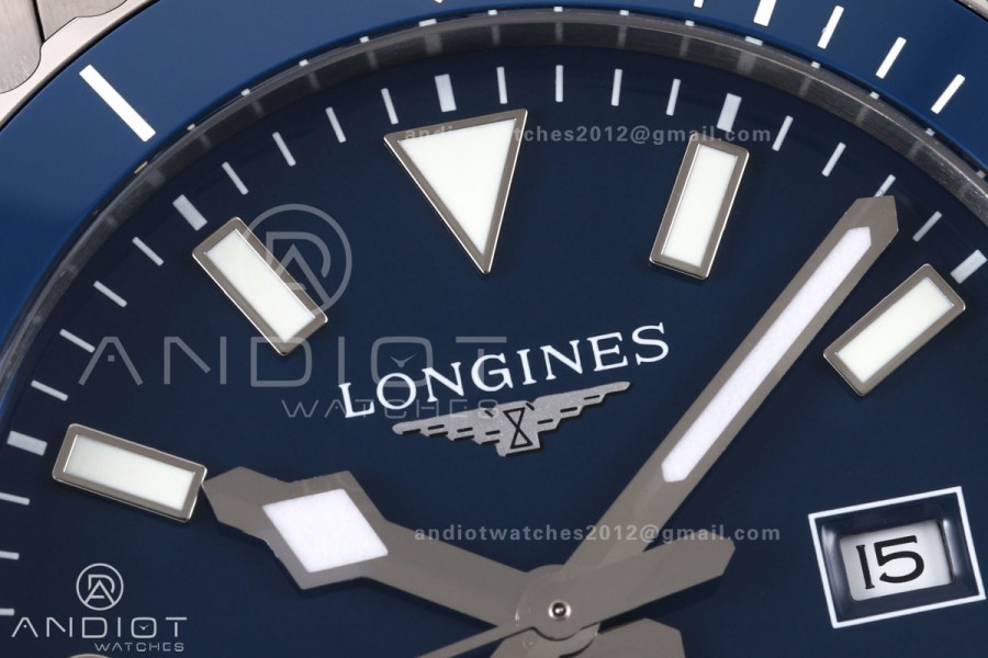 HydroConquest SS U8F 1:1 Best Edition Blue Dial on SS Bracelet SA3135