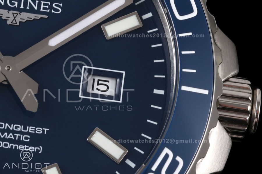 HydroConquest SS U8F 1:1 Best Edition Blue Dial on SS Bracelet SA3135