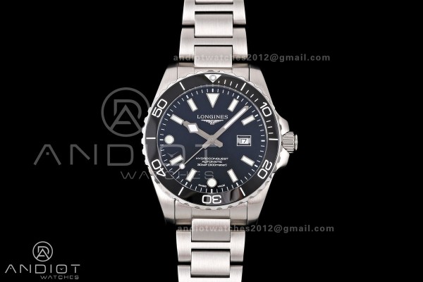HydroConquest SS U8F 1:1 Best Edition Black Dial o...