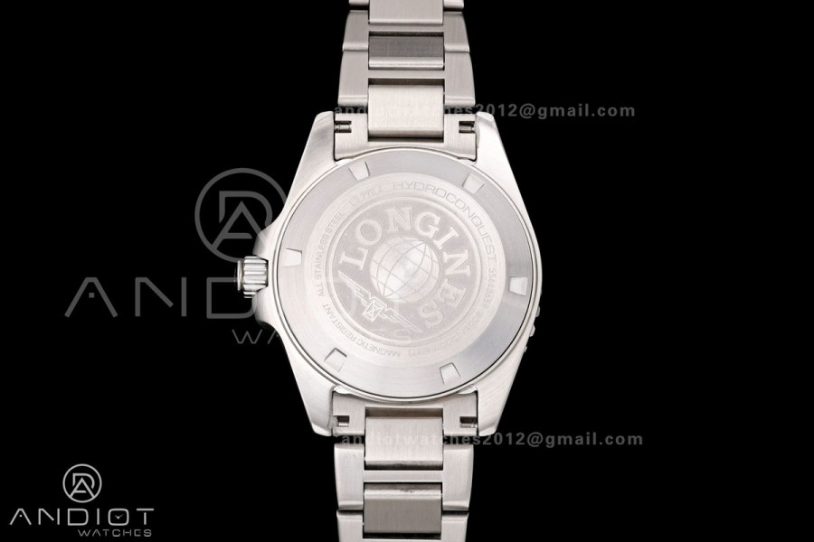 HydroConquest SS U8F 1:1 Best Edition Black Dial on SS Bracelet SA3135