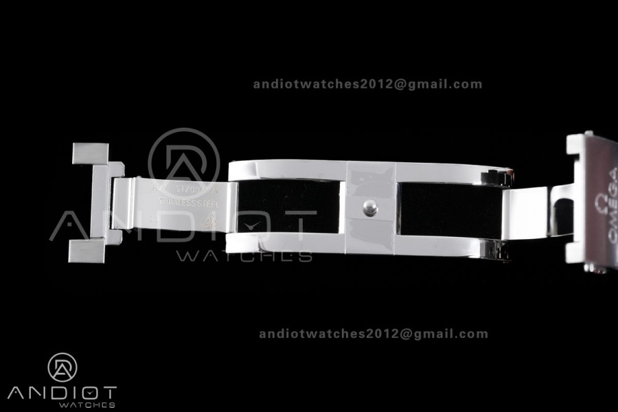Constellation Black Ceramic SS VSF 1:1 Best Edition Gray Dial on Black Gummy Strap A8900 Super Clone