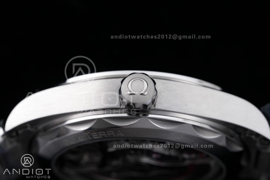 Aqua Terra 150M Master Chronometers VSF 1:1 Best Edition White Dial Orange Hand on SS Bracelet A8900 Super Clone