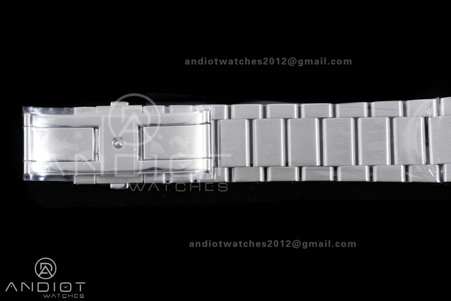 Aqua Terra 150M Master Chronometers VSF 1:1 Best Edition White Dial Orange Hand on SS Bracelet A8900 Super Clone