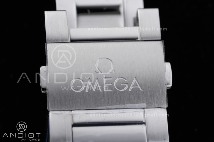 Aqua Terra 150M Master Chronometers VSF 1:1 Best Edition White Dial Orange Hand on SS Bracelet A8900 Super Clone