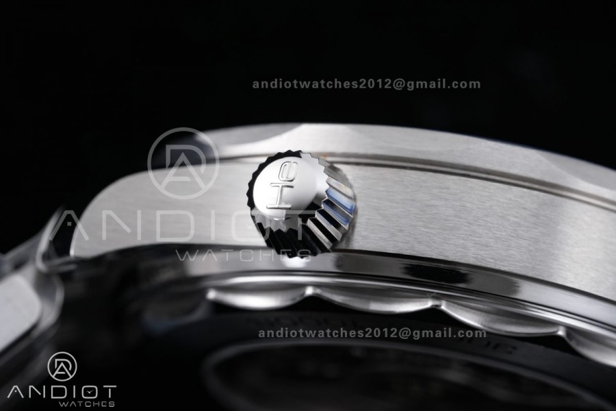 Seamaster Diver 300M Blue Ceramic Bezel V4 VSF 1:1 Best Edition Gray Dial On SS Bracelet Super Clone Asian 8800
