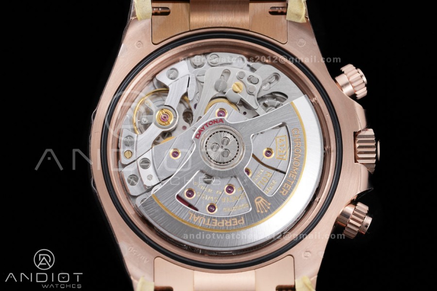 Daytona 116505 RG VSF V3 Gain Weight 1:1 Best Edition Brown Dial on RG Bracelet DD4130 (180g)
