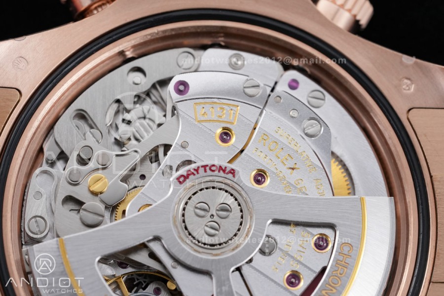 Daytona 116505 RG VSF V3 Gain Weight 1:1 Best Edition Brown Dial on RG Bracelet DD4130 (180g)