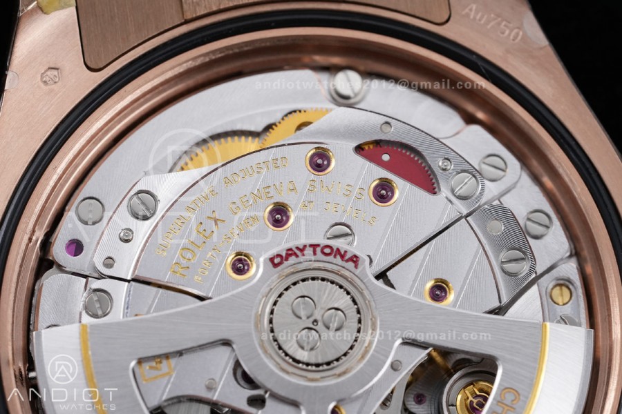 Daytona 116505 RG VSF V3 Gain Weight 1:1 Best Edition Brown Dial on RG Bracelet DD4130 (180g)