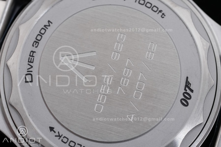 Seamaster 300 "No Time to Die" Limited Edition ORF 1:1 Best Edition on Titanium Mesh Bracelet OR8806 Super Clone