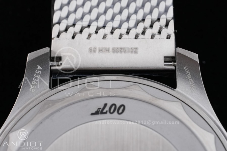 Seamaster 300 "No Time to Die" Limited Edition ORF 1:1 Best Edition on Titanium Mesh Bracelet OR8806 Super Clone
