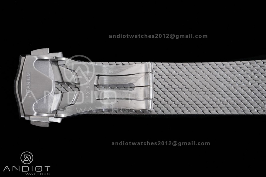 Seamaster 300 "No Time to Die" Limited Edition ORF 1:1 Best Edition on Titanium Mesh Bracelet OR8806 Super Clone