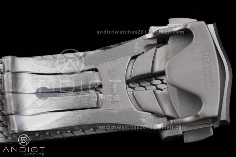 Seamaster 300 "No Time to Die" Limited Edition ORF 1:1 Best Edition on Titanium Mesh Bracelet OR8806 Super Clone