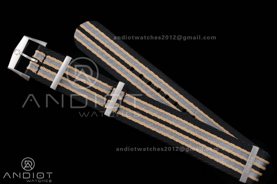 Seamaster 300 "No Time to Die" Limited Edition ORF 1:1 Best Edition on Titanium Mesh Bracelet OR8806 Super Clone