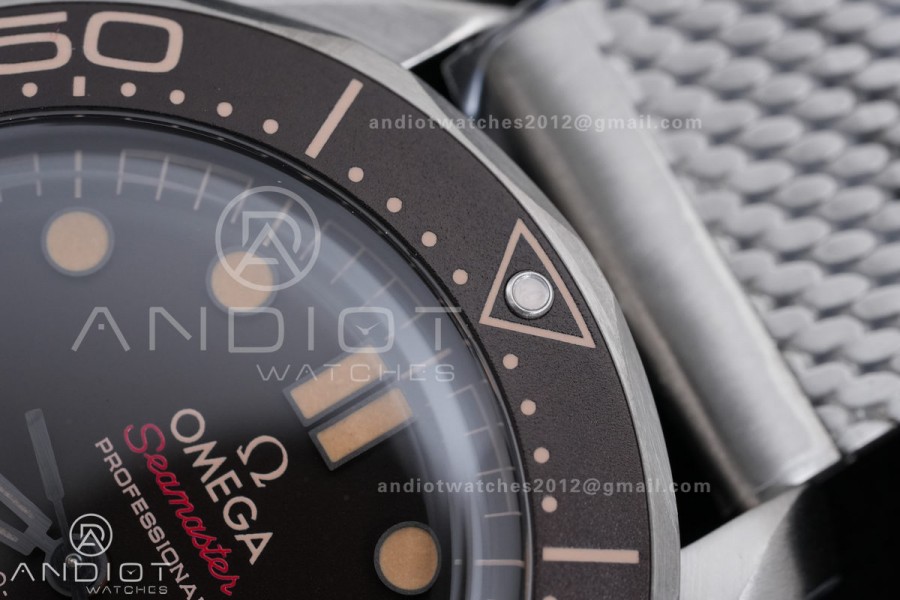 Seamaster 300 "No Time to Die" Limited Edition ORF 1:1 Best Edition on Titanium Mesh Bracelet OR8806 Super Clone