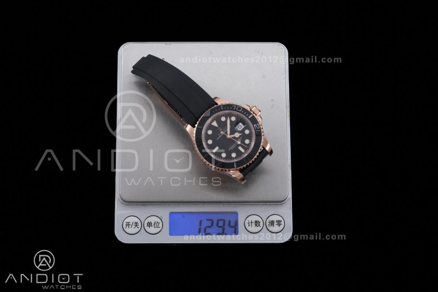 Yacht-Master 126655 VSF 1:1 Best Edition on Oysterflex Strap VS3235 (129g)
