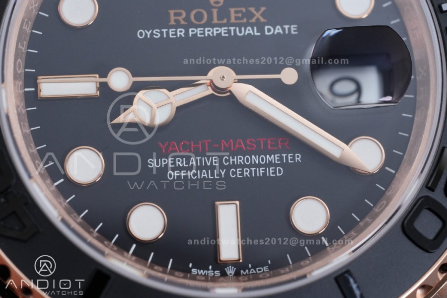 Yacht-Master 126655 VSF 1:1 Best Edition on Oysterflex Strap VS3235 (129g)
