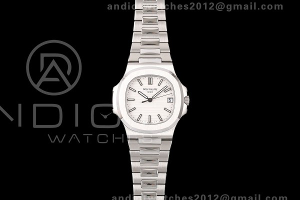 Nautilus 5711 SS AGF 1:1 Best Edition White Dial on SS Bracelet DPB330 Super Clone