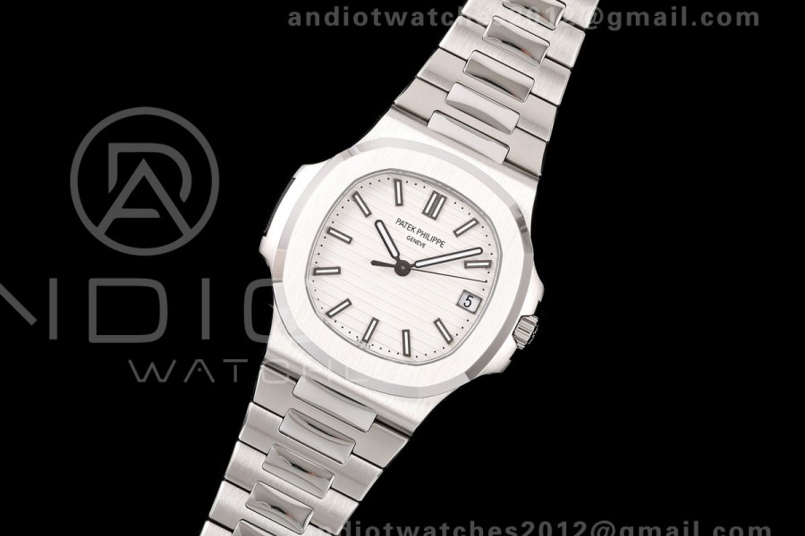 Nautilus 5711 SS AGF 1:1 Best Edition White Dial on SS Bracelet DPB330 Super Clone