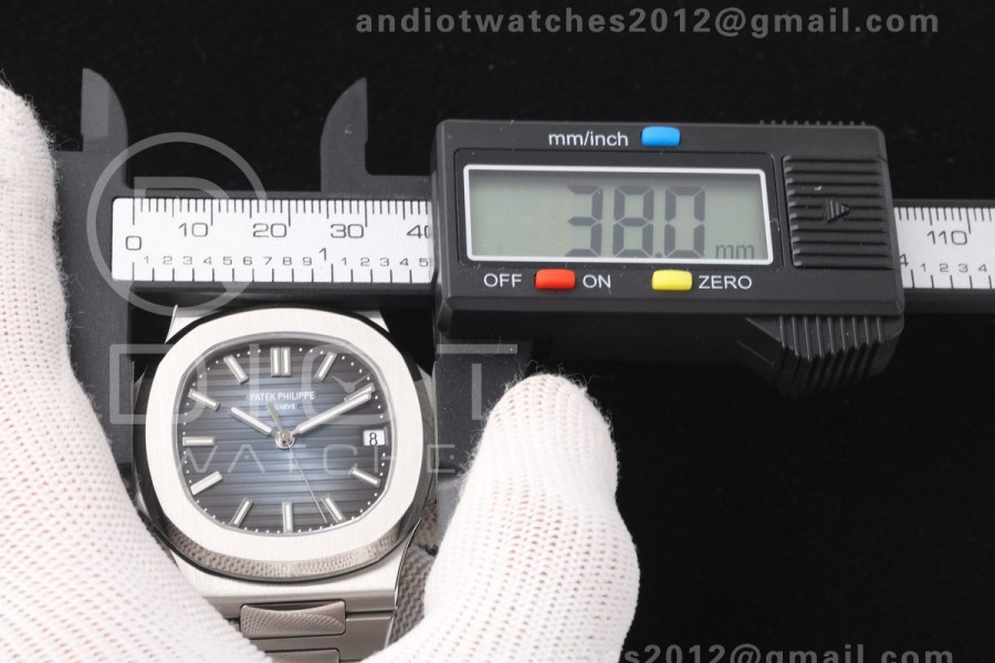 Nautilus 5711 SS AGF 1:1 Best Edition Blue Dial on SS Bracelet DPB330 Super Clone