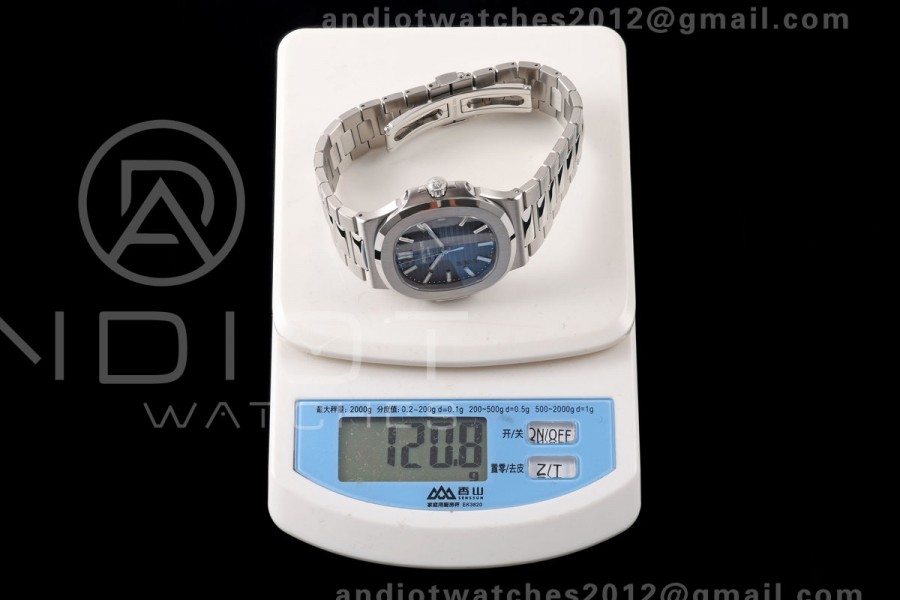 Nautilus 5711 SS AGF 1:1 Best Edition Blue Dial on SS Bracelet DPB330 Super Clone