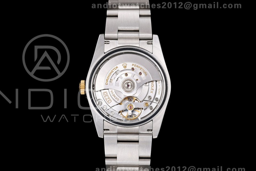 Oyster Perpetual 36 126003 QF 1:1 Best Edition Gray Dial on SS Bracelet JH3230 Free Sprung