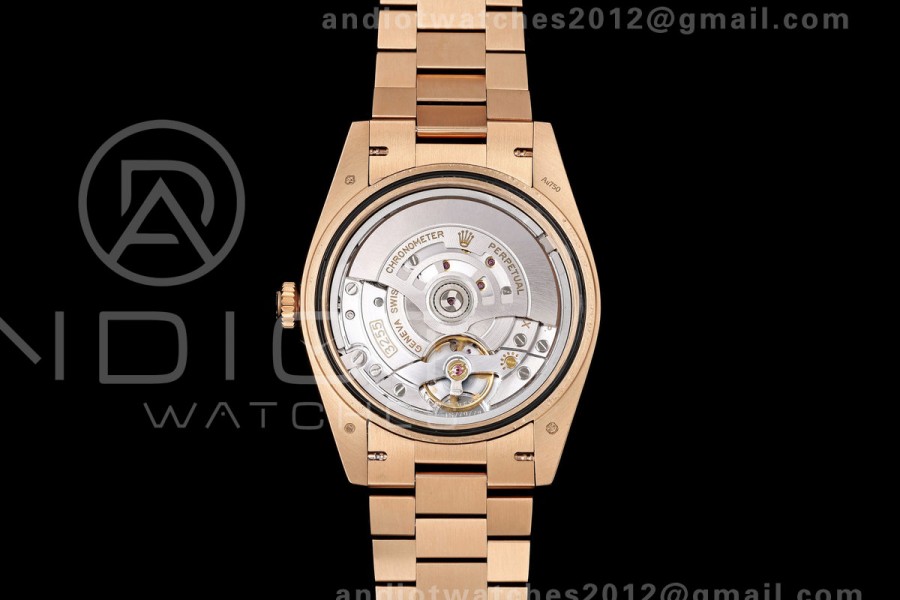 DayDate 40 228235 QF 1:1 Best Edition Gray Ombre Roman Dial on President Bracelet JH3255 Free Sprung V9