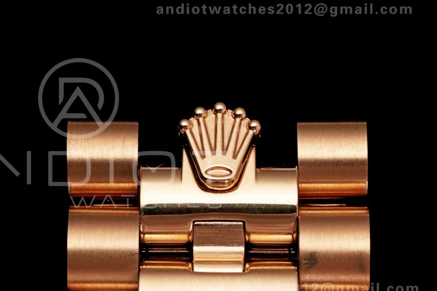 DayDate 40 228235 QF 1:1 Best Edition Gray Ombre Roman Dial on President Bracelet JH3255 Free Sprung V9