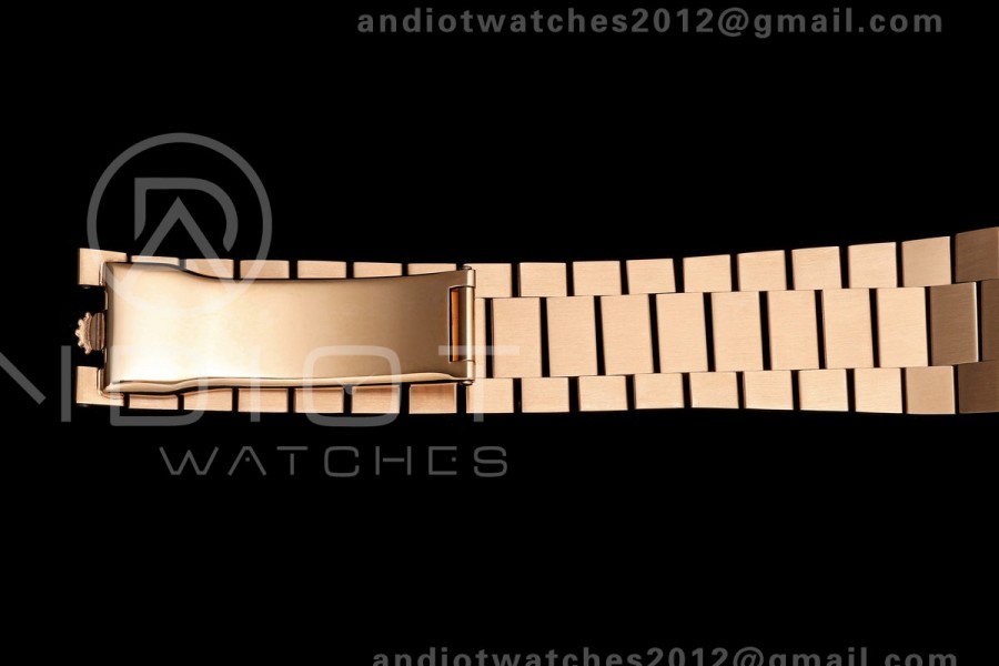 DayDate 40 228235 QF 1:1 Best Edition Gray Ombre Roman Dial on President Bracelet JH3255 Free Sprung V9