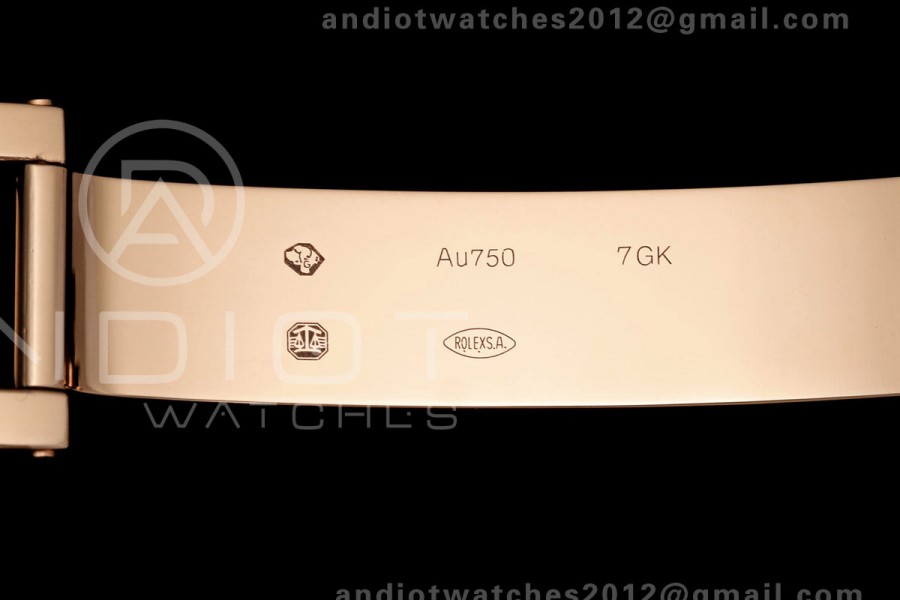 DayDate 40 228235 QF 1:1 Best Edition Gray Ombre Roman Dial on President Bracelet JH3255 Free Sprung V9