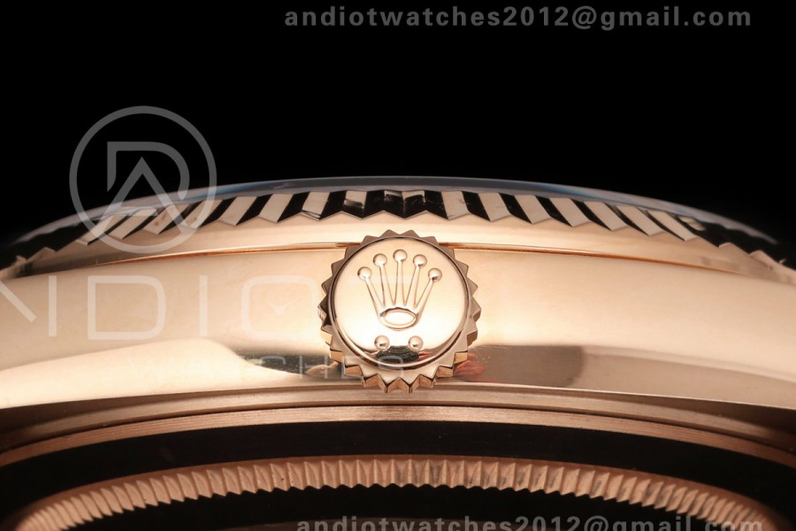DayDate 40 228235 QF 1:1 Best Edition Gray Ombre Roman Dial on President Bracelet JH3255 Free Sprung V9