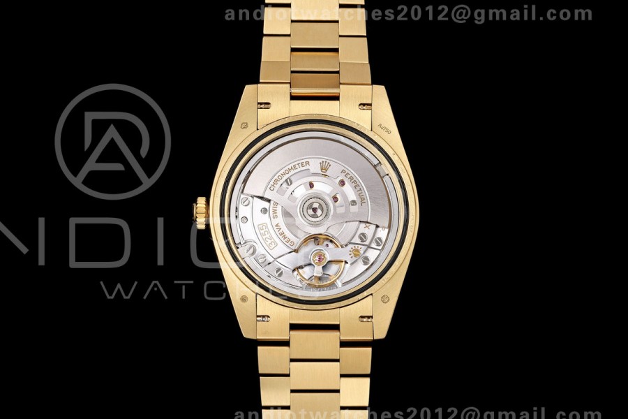 DayDate 40 228238 QF 1:1 Best Edition Green Ombre Roman Dial on President Bracelet JH3255 Free Sprung V9