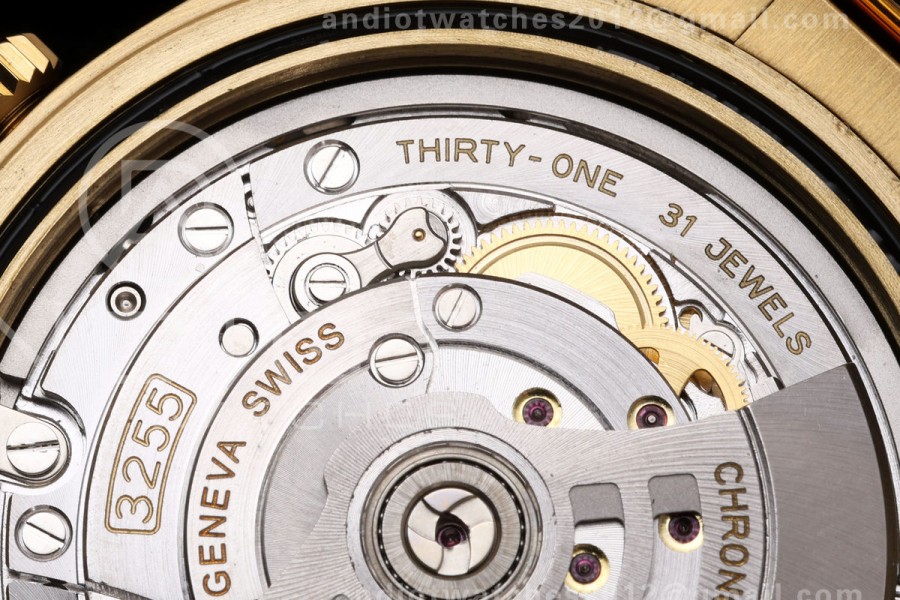 DayDate 40 228238 QF 1:1 Best Edition Green Ombre Roman Dial on President Bracelet JH3255 Free Sprung V9