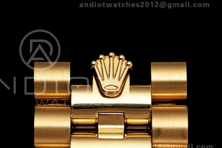DayDate 40 228238 QF 1:1 Best Edition Green Ombre Roman Dial on President Bracelet JH3255 Free Sprung V9