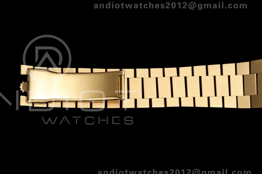 DayDate 40 228238 QF 1:1 Best Edition Green Ombre Roman Dial on President Bracelet JH3255 Free Sprung V9