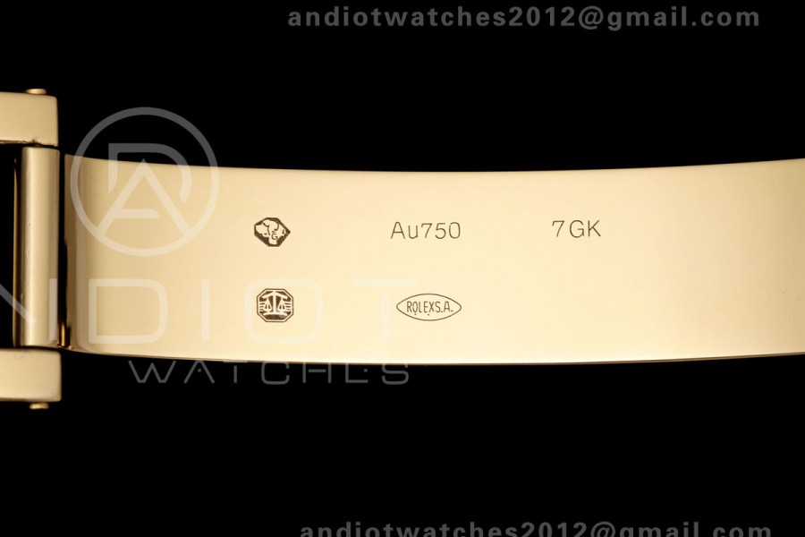 DayDate 40 228238 QF 1:1 Best Edition Green Ombre Roman Dial on President Bracelet JH3255 Free Sprung V9
