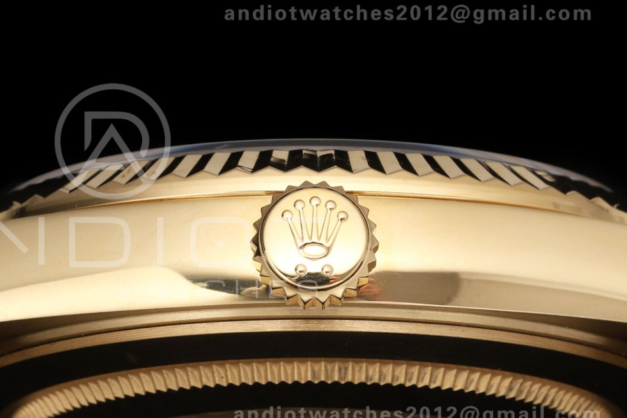 DayDate 40 228238 QF 1:1 Best Edition Green Ombre Roman Dial on President Bracelet JH3255 Free Sprung V9