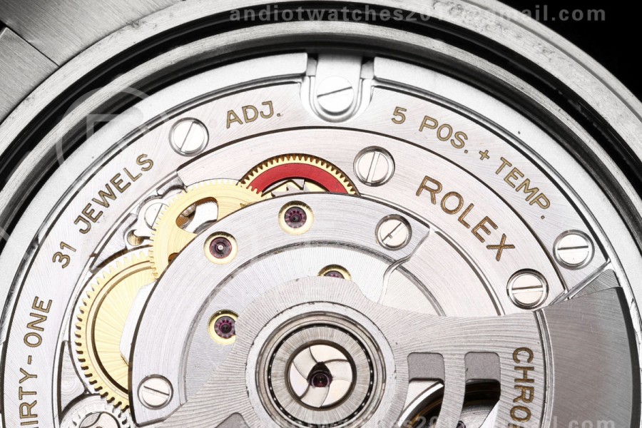 DayDate 40 228239 QF 1:1 Best Edition Blue Ombre Roman Dial on President Bracelet JH3255 Free Sprung V9