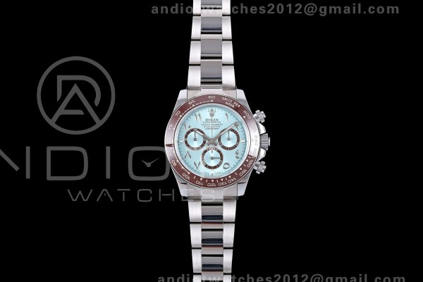 Daytona 126506 QF 1:1 Best Edition Ice Blue Arabic...