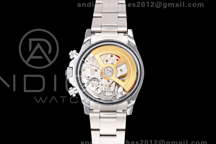 Daytona 126506 QF 1:1 Best Edition Ice Blue Arabic Dial on SS Bracelet JH4131 Free Sprung  (Weighted) 193g
