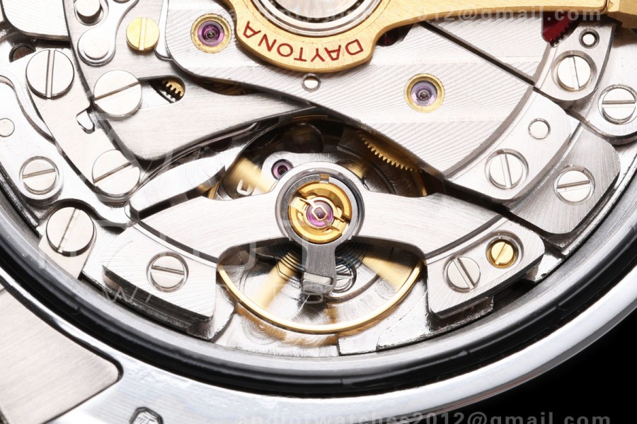 Daytona 126506 QF 1:1 Best Edition Ice Blue Arabic Dial on SS Bracelet JH4131 Free Sprung  (Weighted) 193g