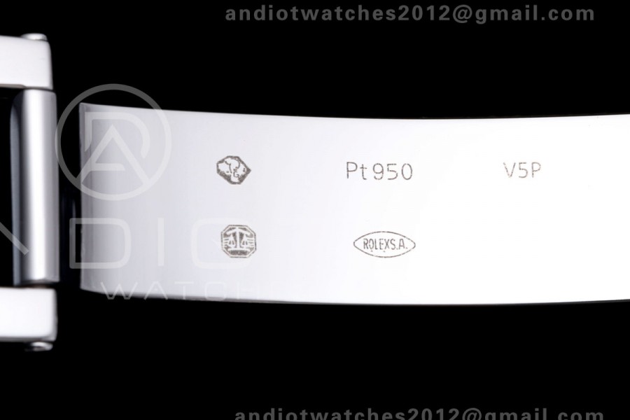 Daytona 126506 QF 1:1 Best Edition Ice Blue Arabic Dial on SS Bracelet JH4131 Free Sprung  (Weighted) 193g
