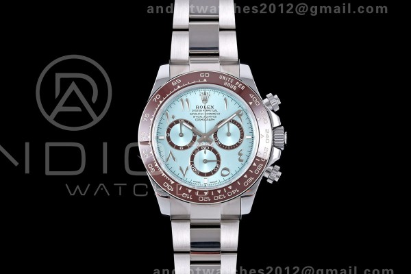 Daytona 126506 QF 1:1 Best Edition Ice Blue Arabic...