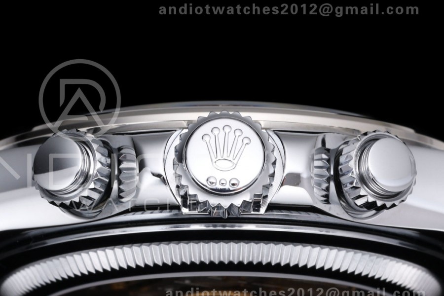 Daytona 126506 QF 1:1 Best Edition Ice Blue Arabic Dial on SS Bracelet JH4131 Free Sprung  (Weighted) 193g