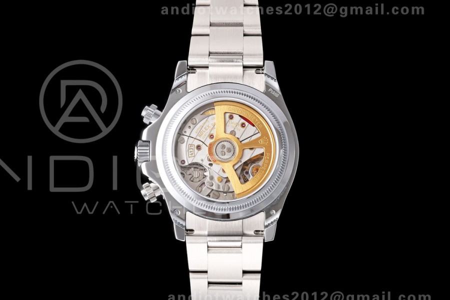 Daytona 126506 QF 1:1 Best Edition Ice Blue Arabic Dial on SS Bracelet JH4131 Free Sprung  (Weighted) 193g