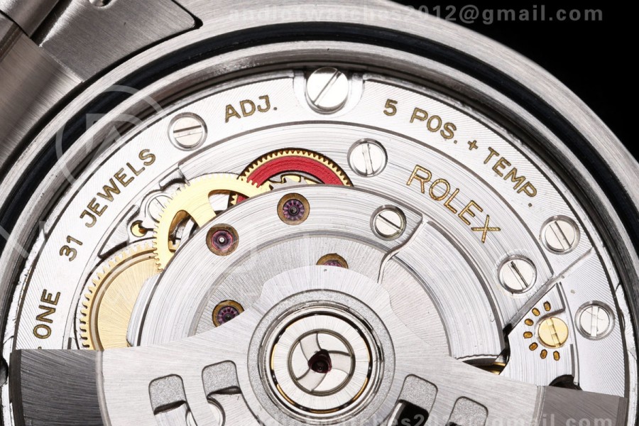 Oyster Perpetual 36 126003 QF 1:1 Best Edition Gray Dial on SS Bracelet JH3230