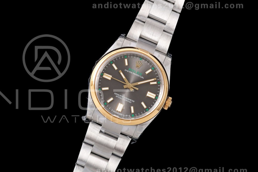 Oyster Perpetual 36 126003 VSF 1:1 Best Edition Gray Dial on SS Bracelet VS3230