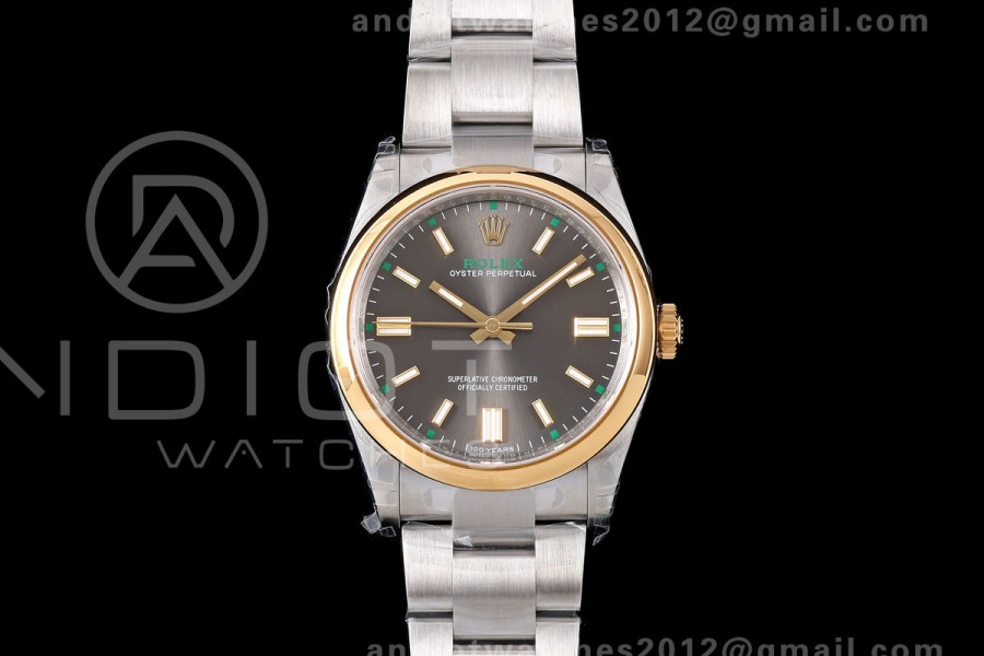 Oyster Perpetual 36 126003 VSF 1:1 Best Edition Gray Dial on SS Bracelet VS3230