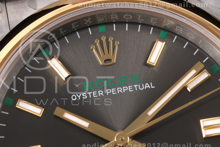 Oyster Perpetual 36 126003 VSF 1:1 Best Edition Gray Dial on SS Bracelet VS3230