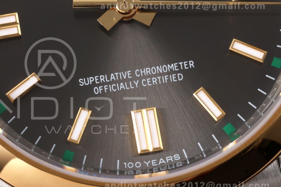 Oyster Perpetual 36 126003 VSF 1:1 Best Edition Gray Dial on SS Bracelet VS3230